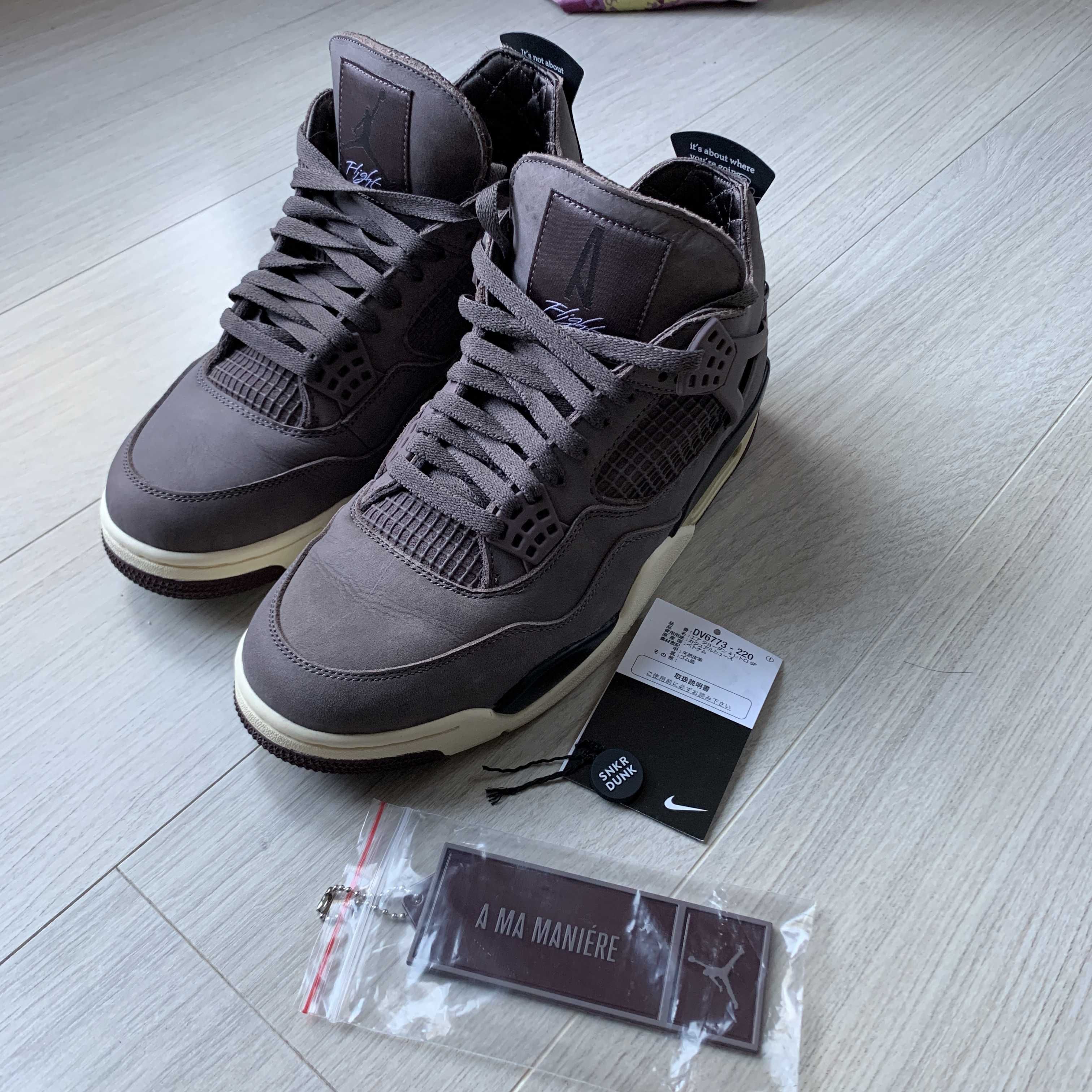 A Ma Maniere × Nike Air Jordan 4 "Violet Ore"