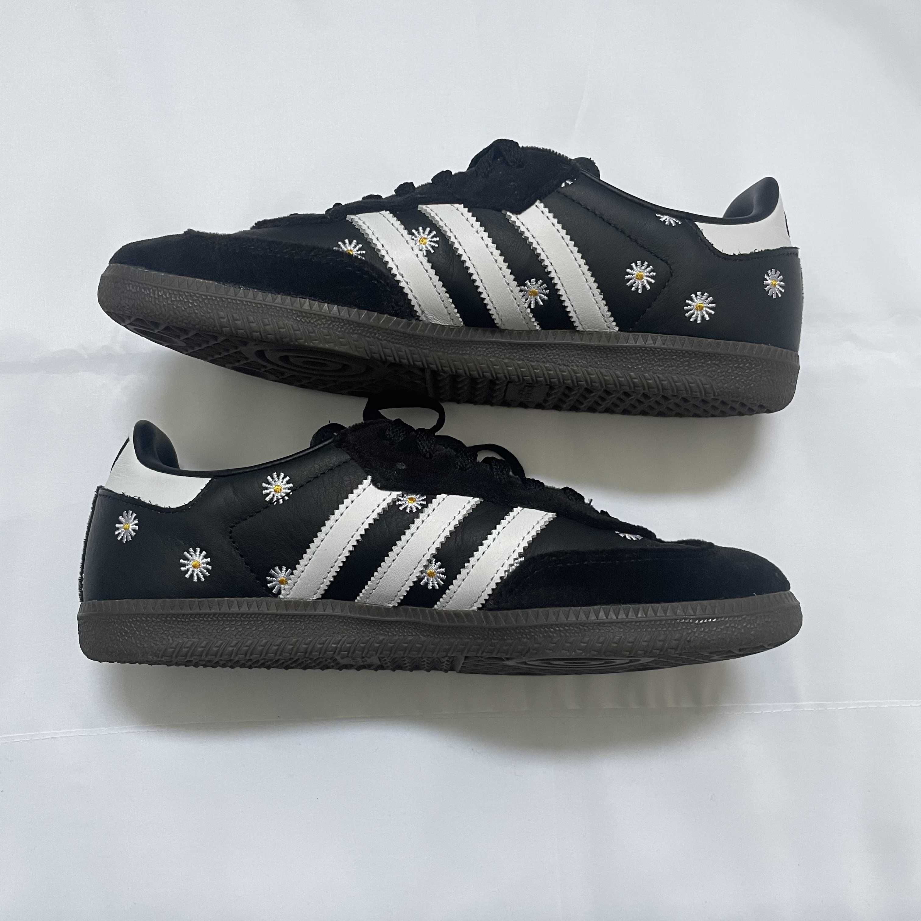 atmos × FACE × adidas Samba "Core Black/Footwear White"