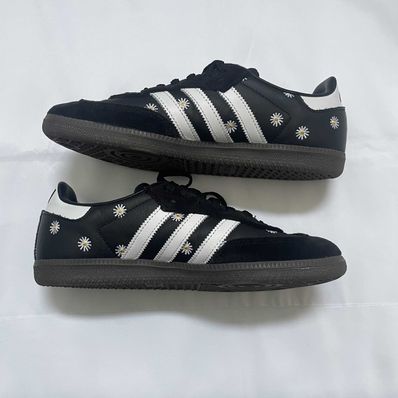 atmos × FACE × adidas Samba "Core Black/Footwear White"