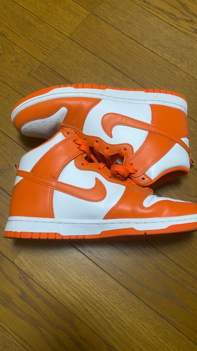 Nike Dunk High "Orange Blaze"