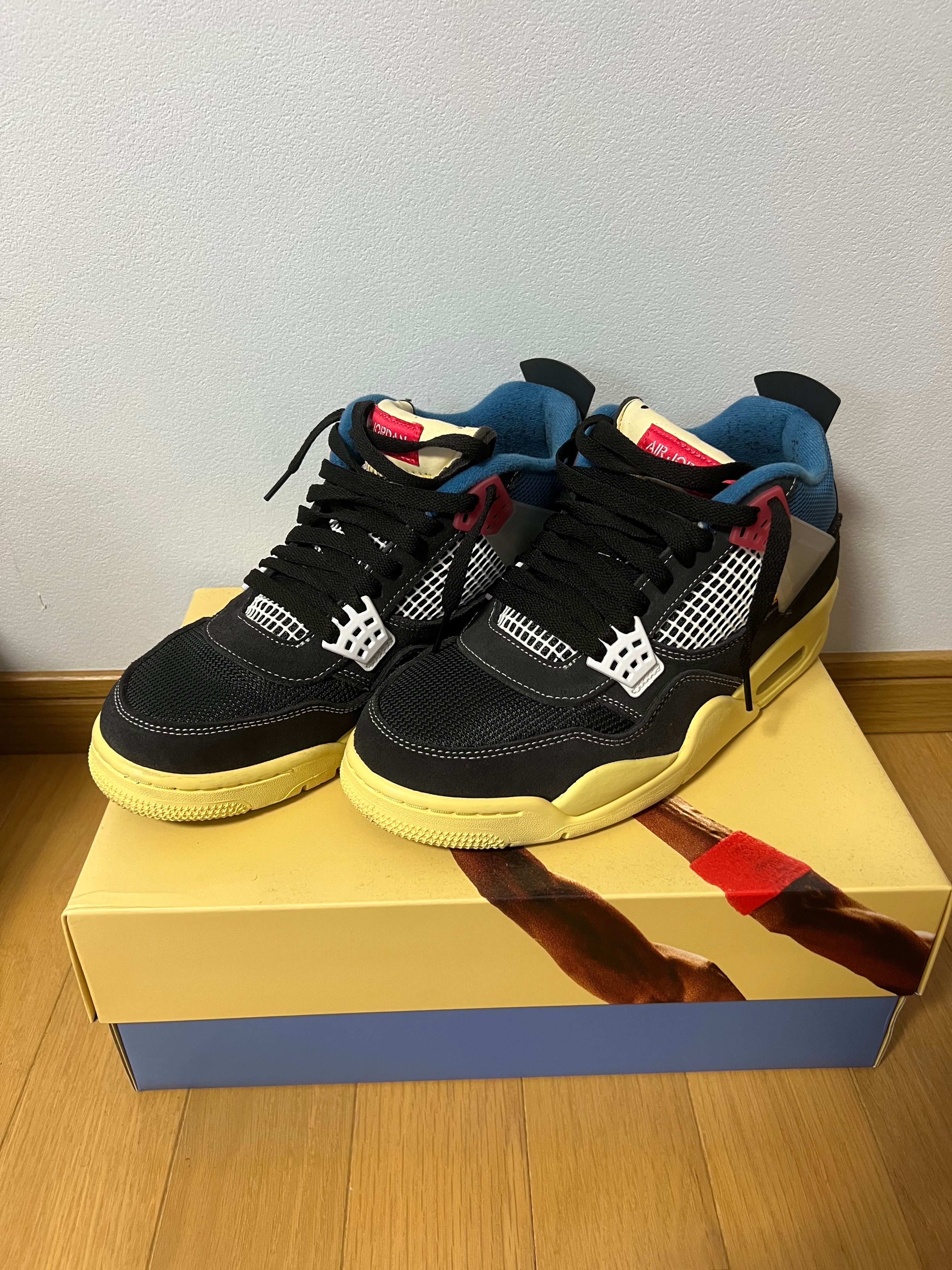 UNION × Nike Air Jordan 4 "Off Noir"