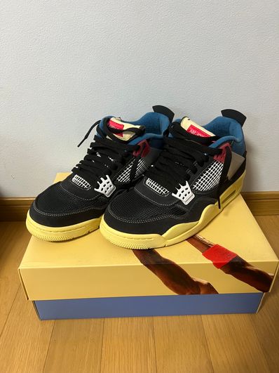 UNION × Nike Air Jordan 4 "Off Noir"