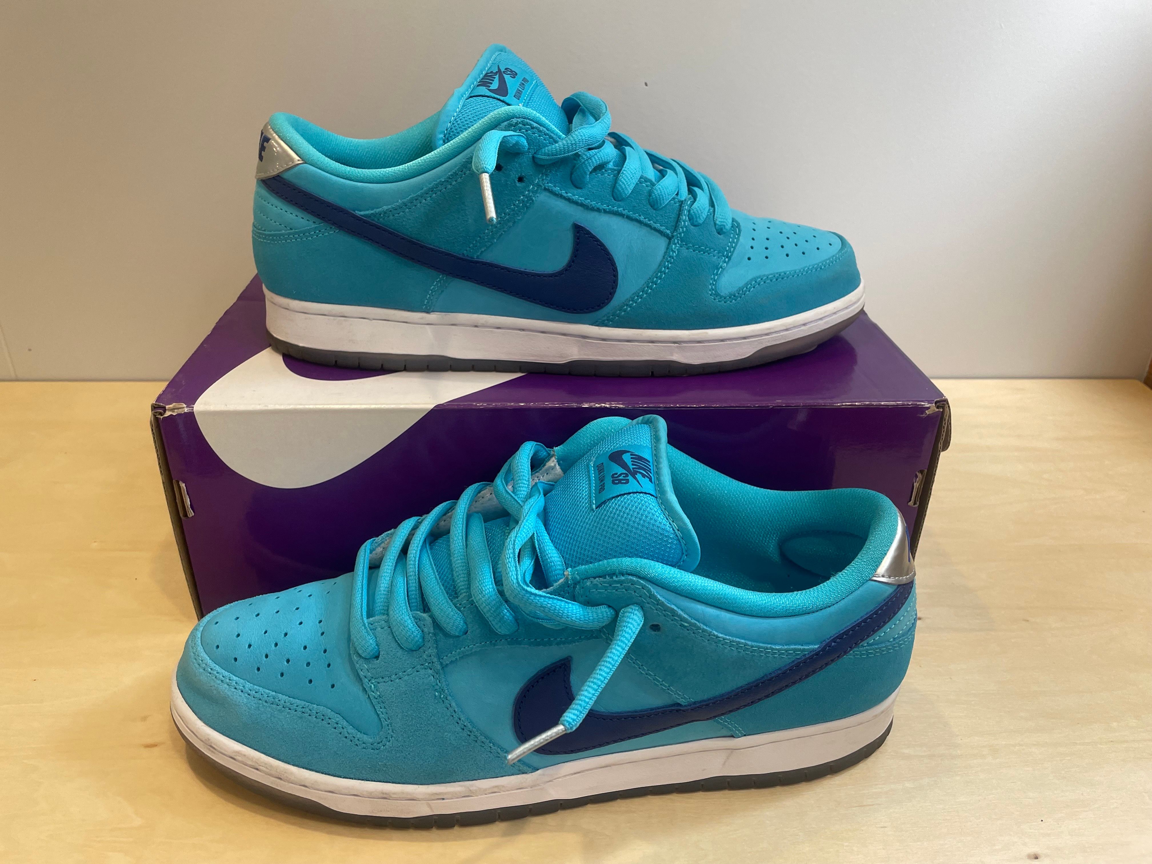 Nike SB Dunk Low Pro "Blue Fury/Deep Royal Blue"