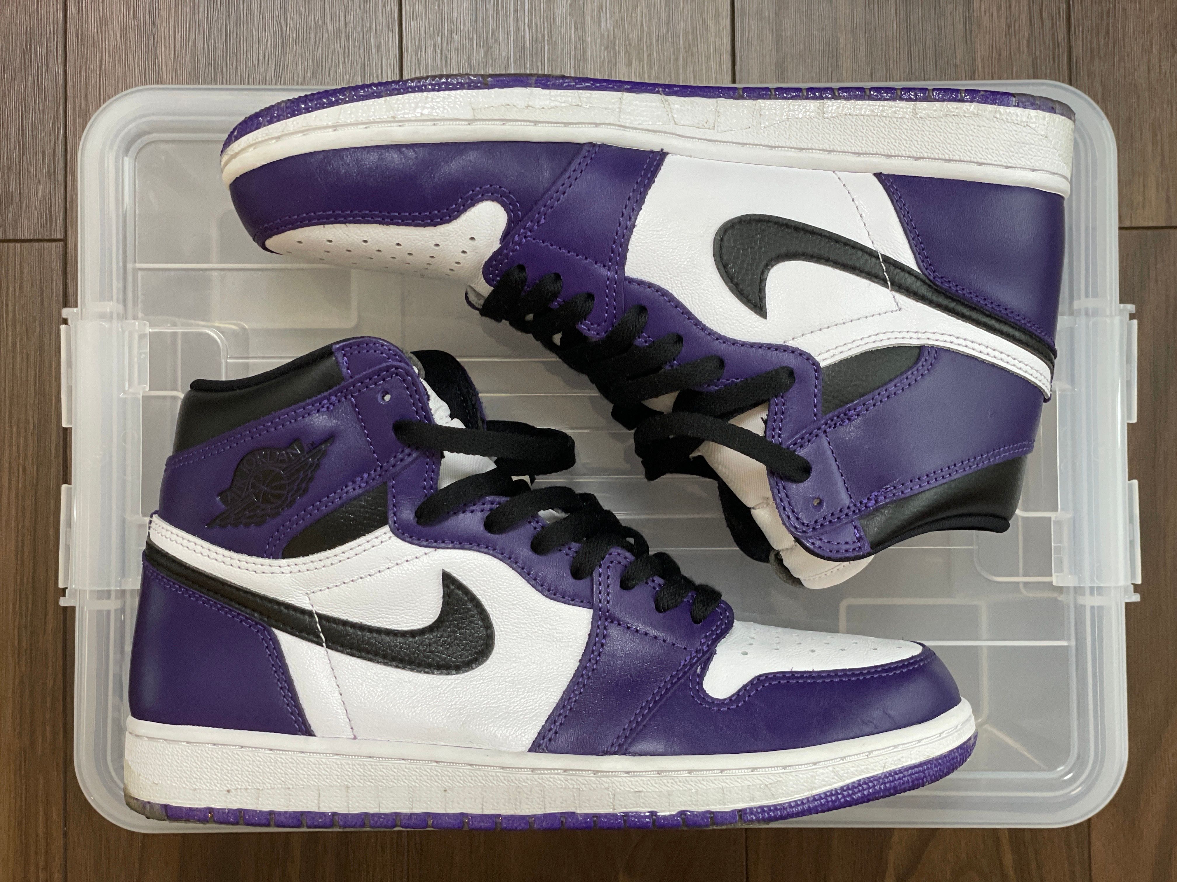 Nike Air Jordan 1 Retro High OG "Court Purple White/Black" (2020)
