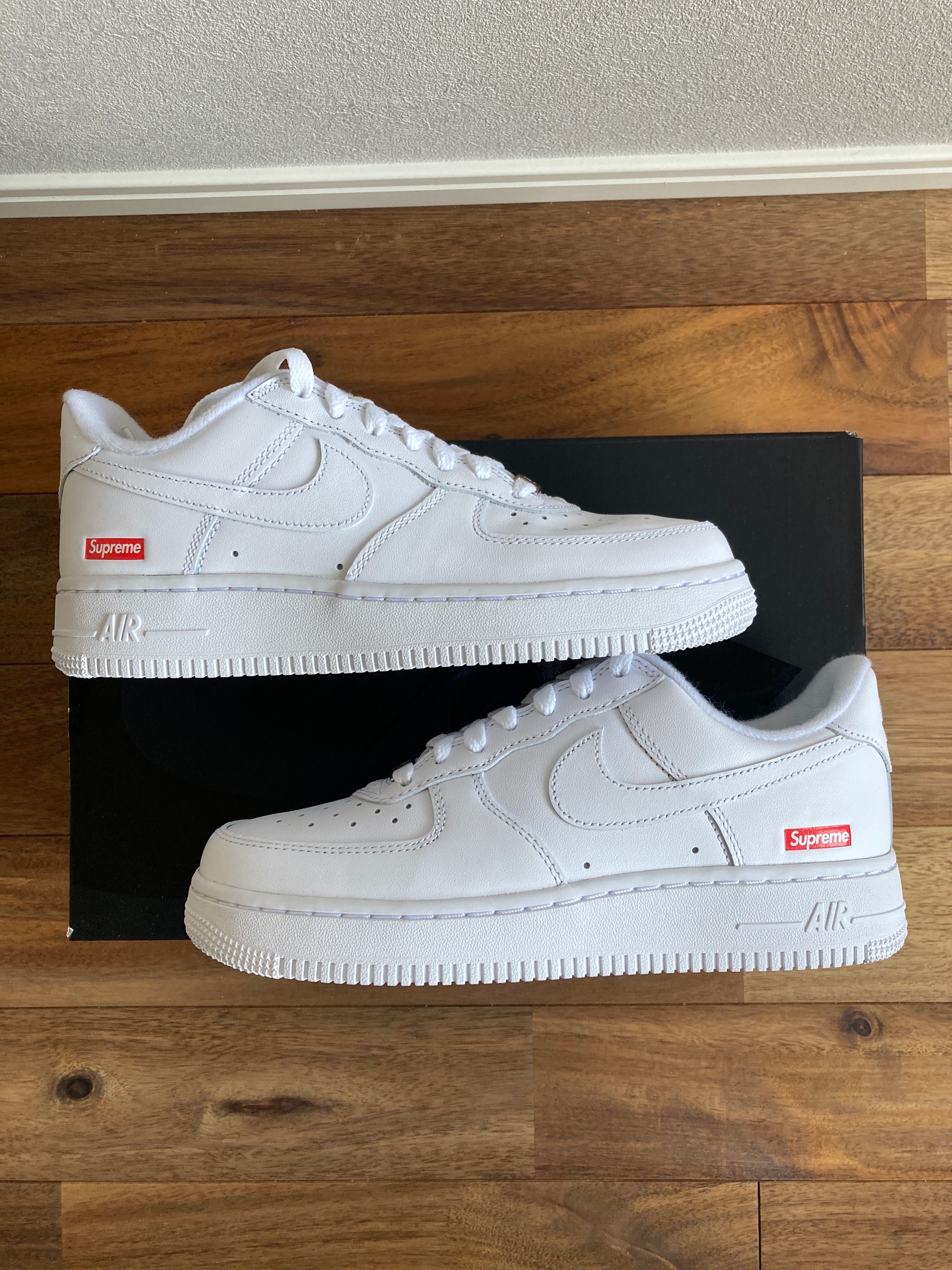 Supreme × Nike Air Force 1 Low "White"