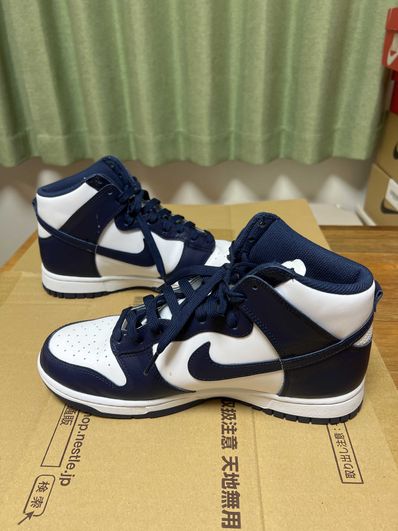 Nike Dunk High "Championship Navy"