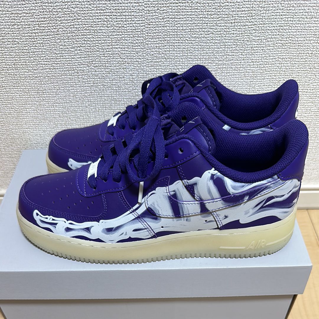 Nike Air Force 1 "Purple Skeleton"