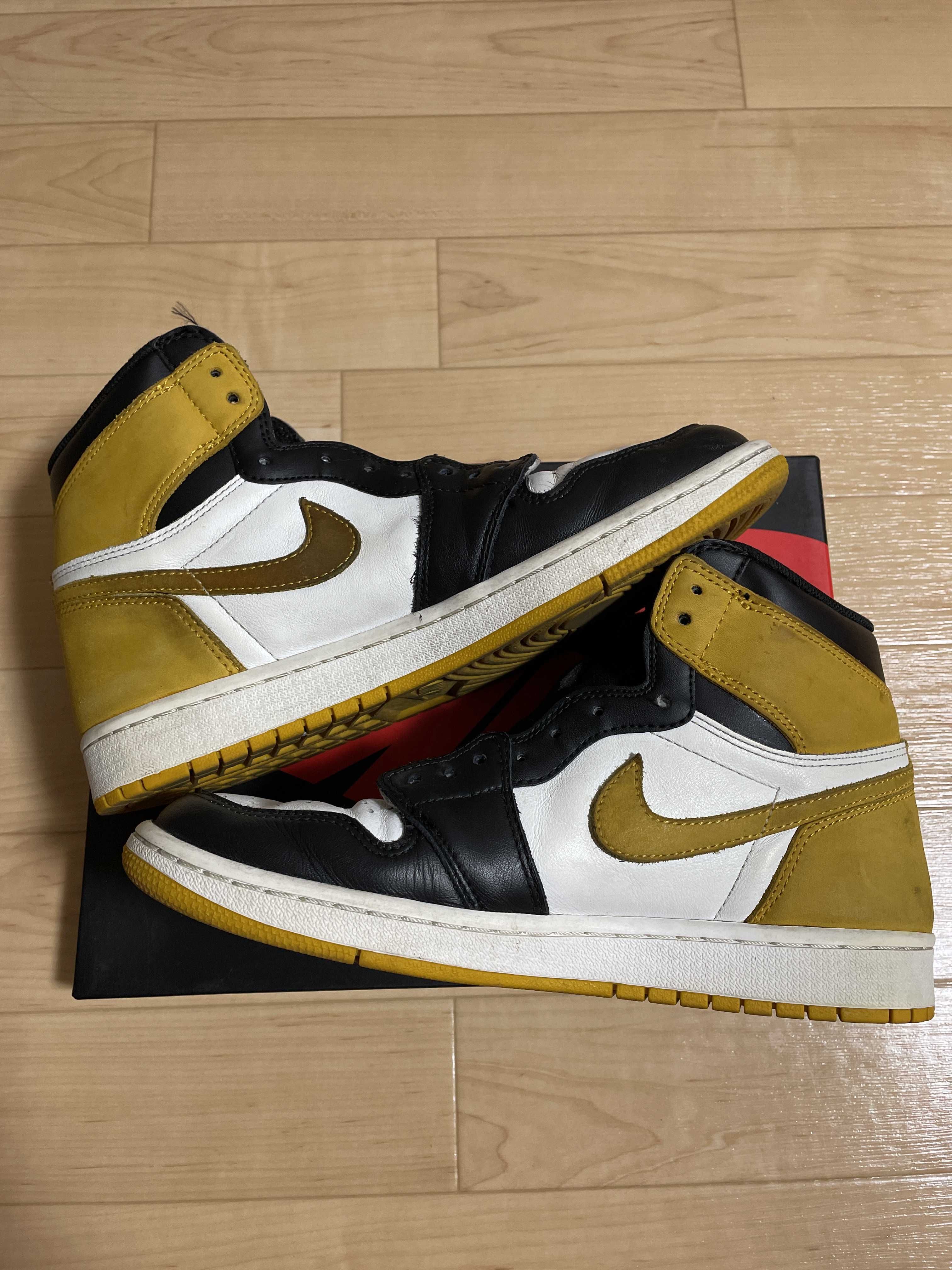 Nike Air Jordan 1 Retro High OG "Black Toe/Yellow Ochre"