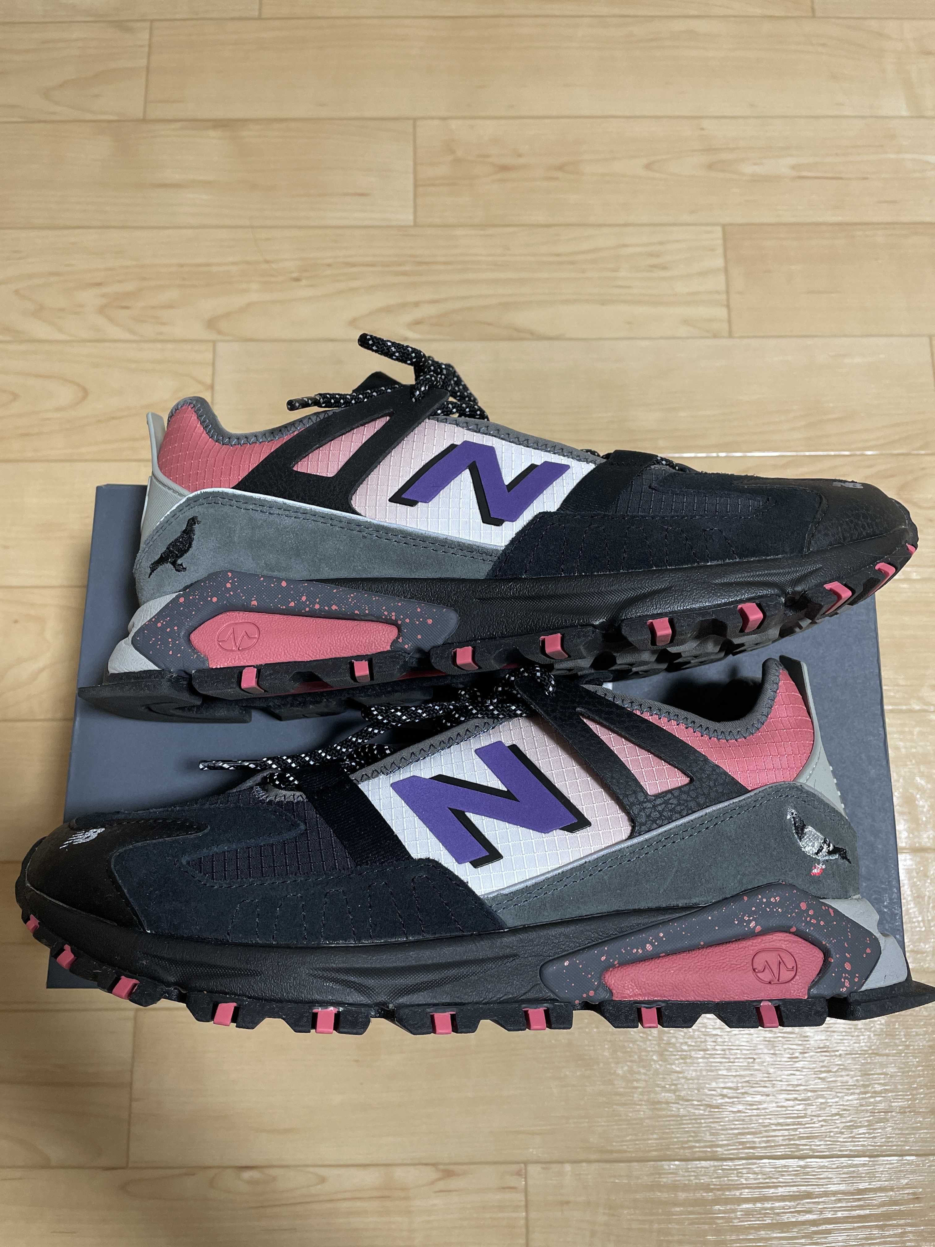 atmos × Staple × New Balance X-Racer "Crow & Pigeon"
