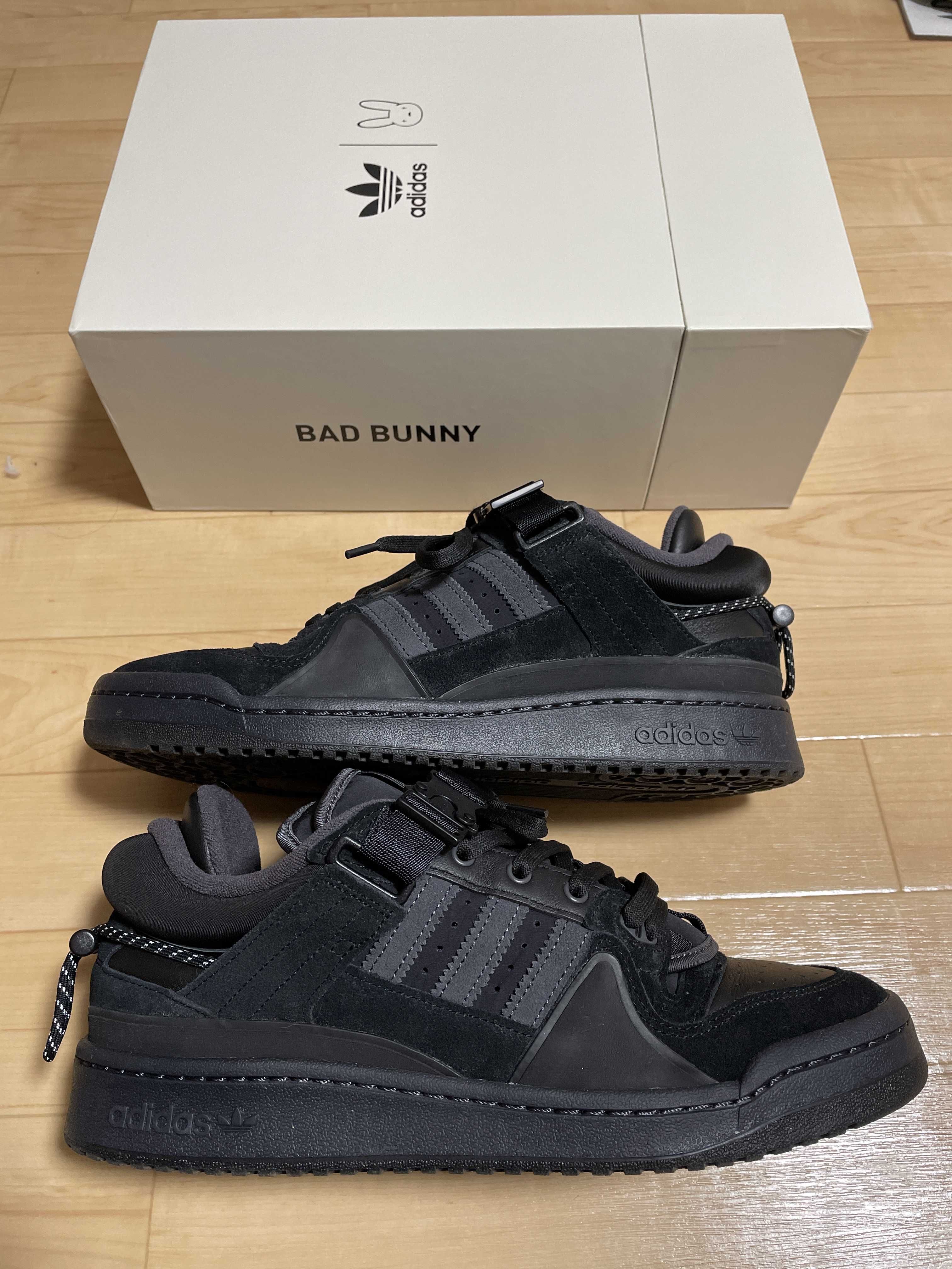 Bad Bunny × adidas Forum 84 Low "Core Black"