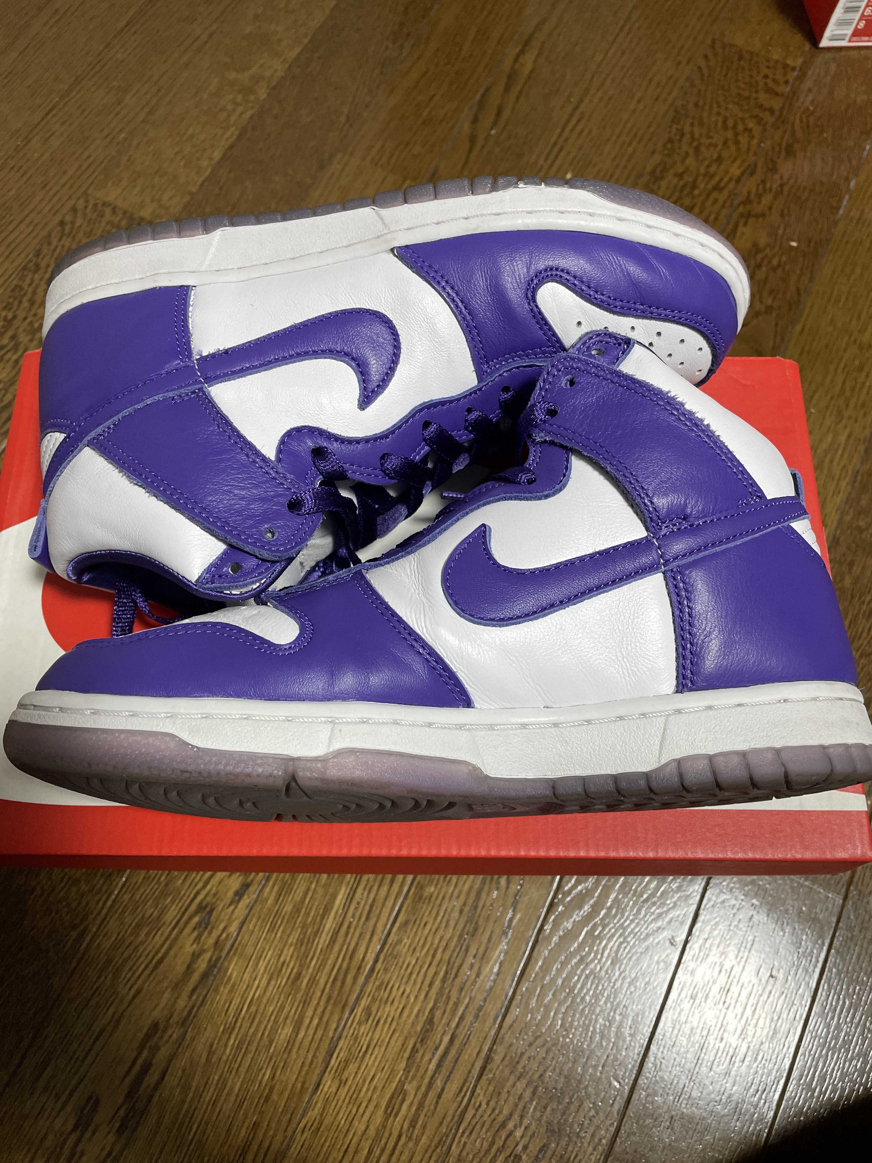 NIKE DUNK HIGH Women's "VARSITY PURPLE"