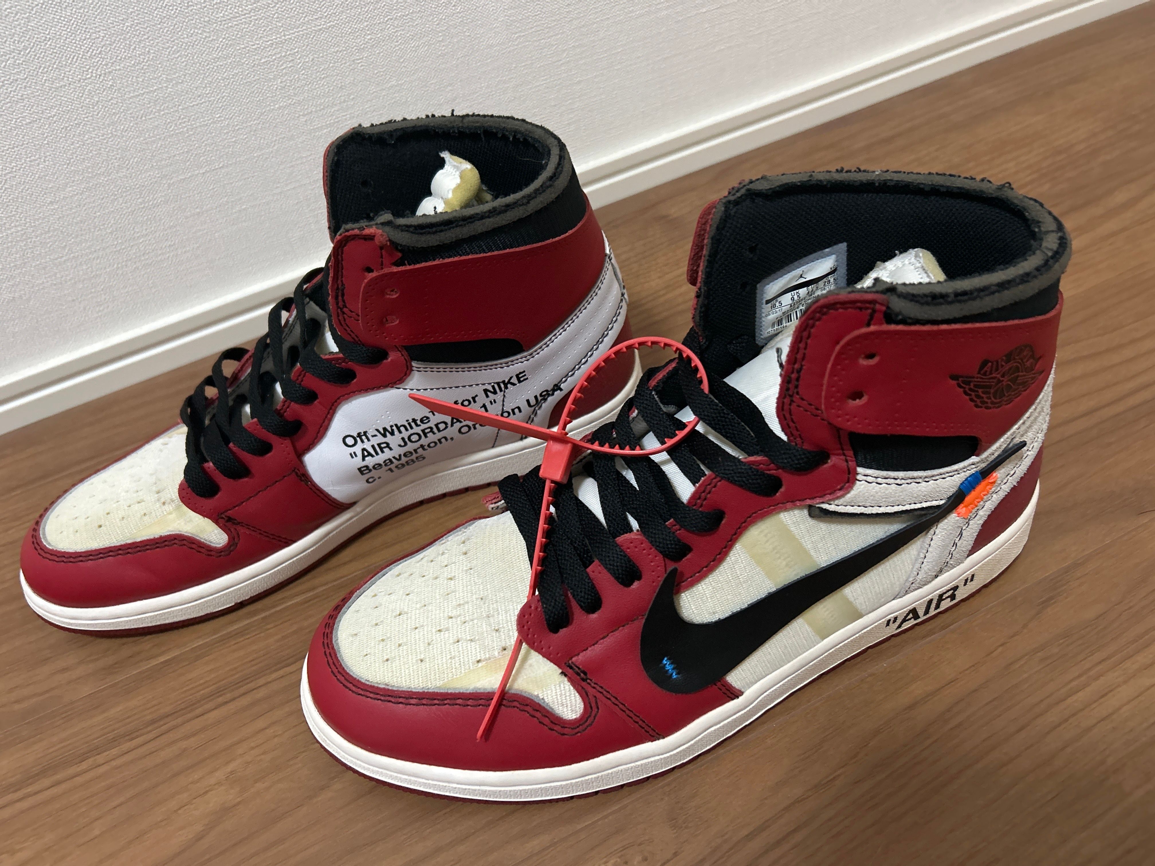 Off-White × Nike Air Jordan 1 Retro High The Ten "Chicago"