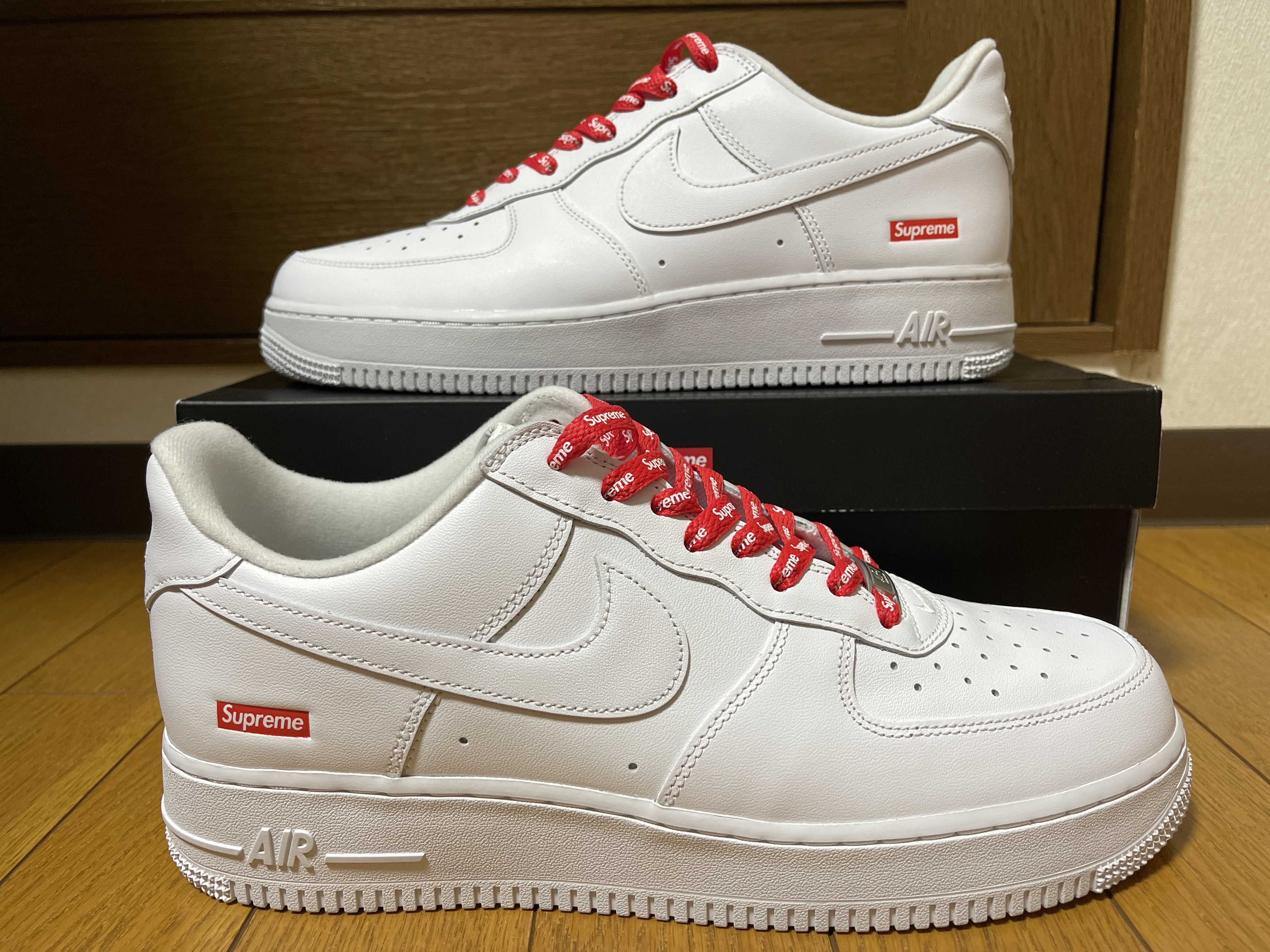 Supreme × Nike Air Force 1 Low "White"