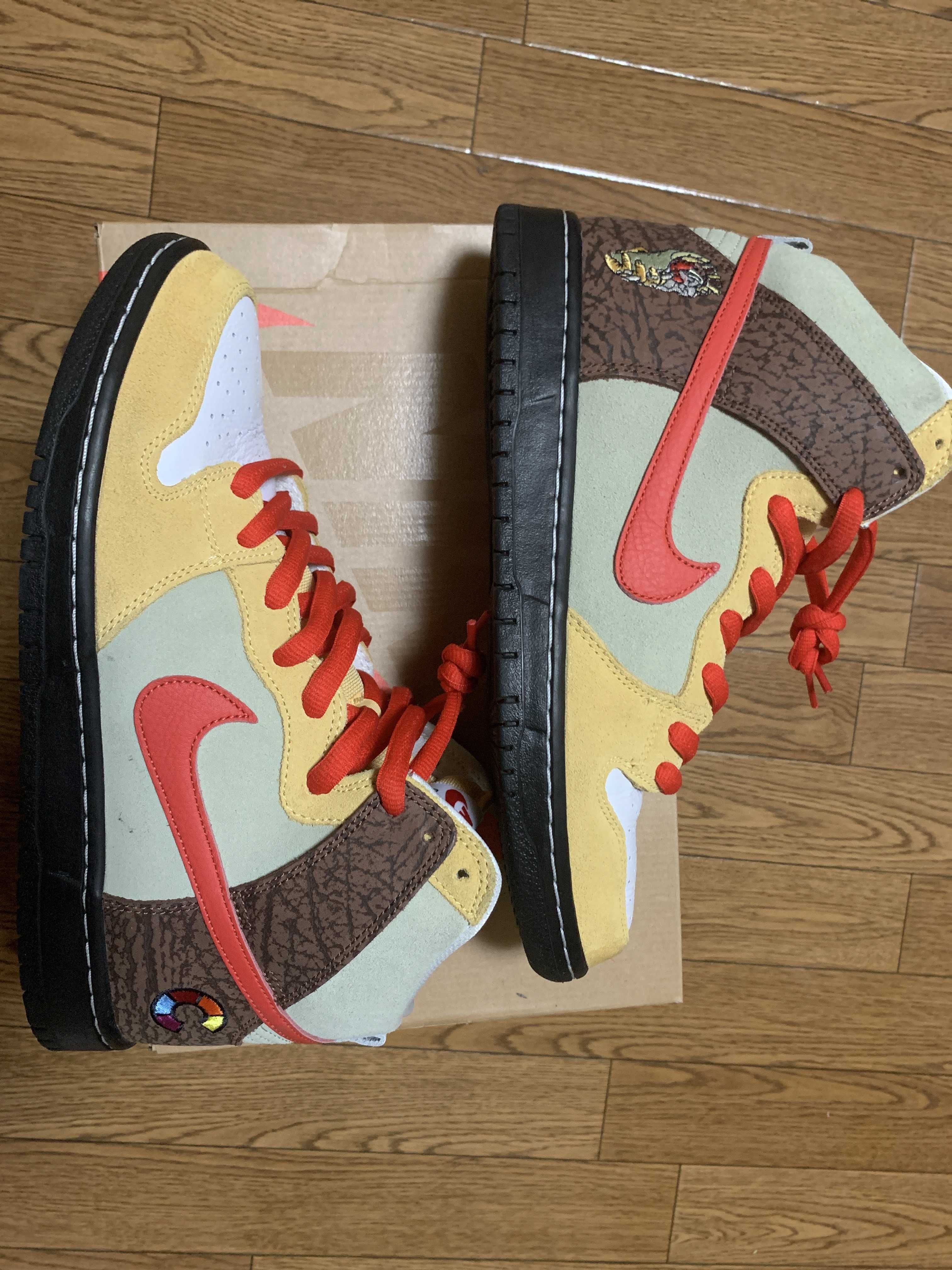 Color Skates x Nike SB Dunk High "Kebab And Destroy"
