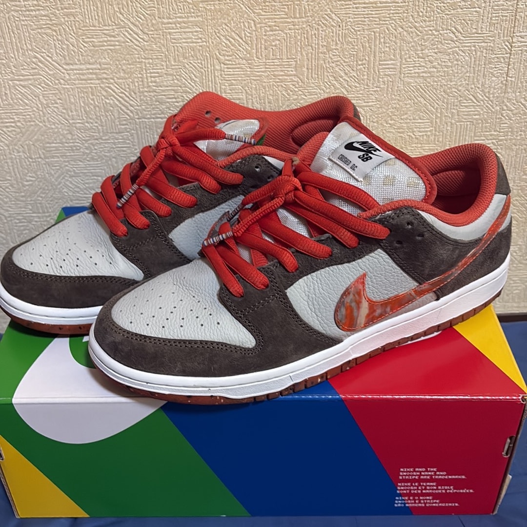 Crushed Skate Shop × Nike SB Dunk Low QS "Olive Grey/Mantra Orange"