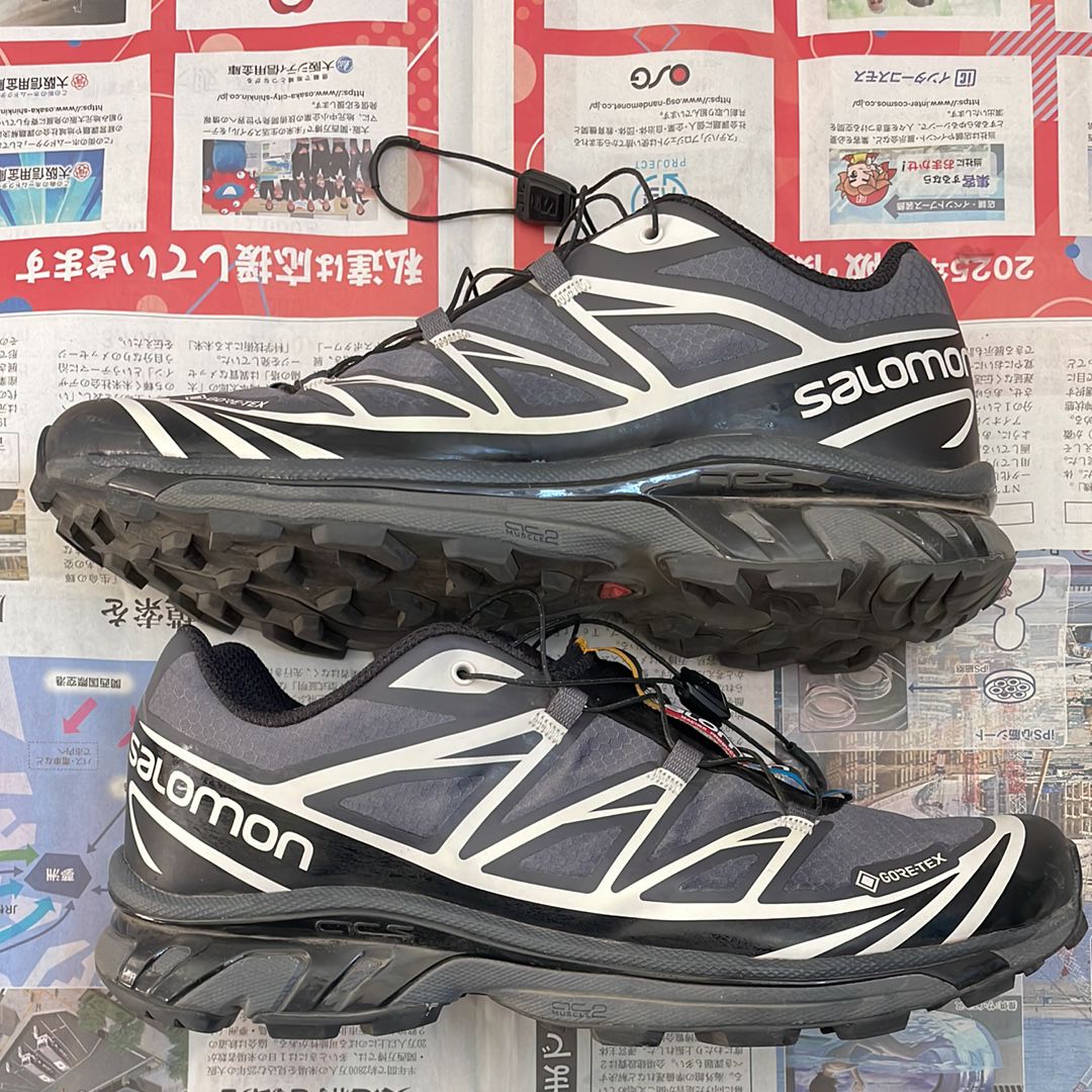 Salomon XT-6 GORE-TEX "Black/Ebony/Lunar Rock"