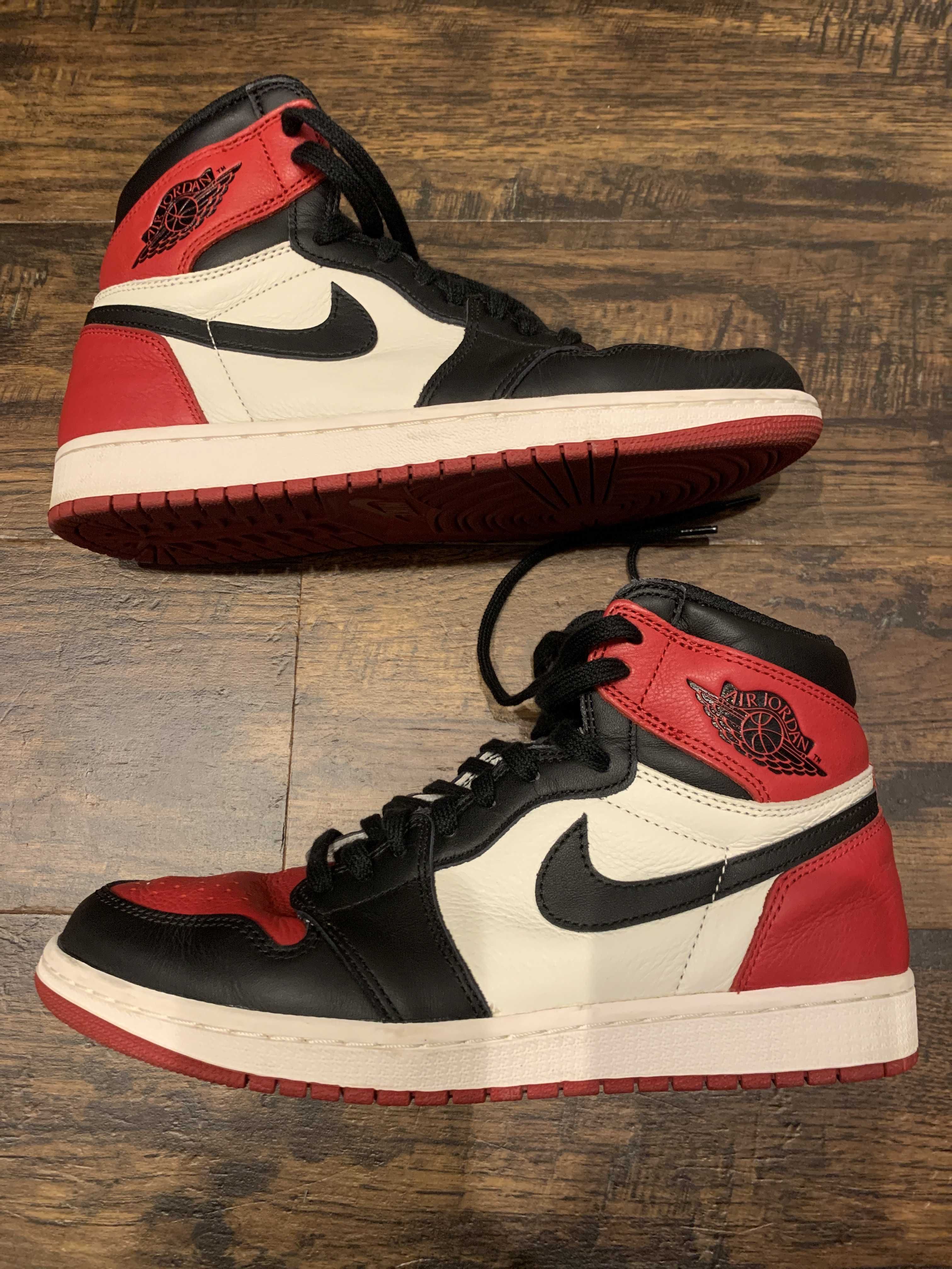 Nike Air Jordan 1 Retro High OG "Bred Toe"