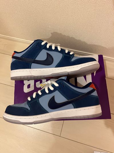 Why So Sad? × Nike SB Dunk Low "Coastal Blue/Speed Yellow-University Red"