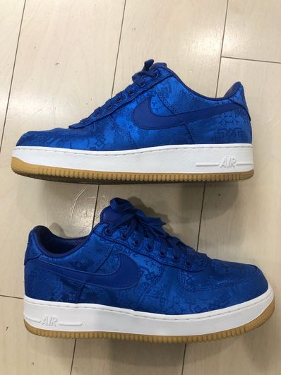 CLOT × Nike Air Force 1 Low "Blue"