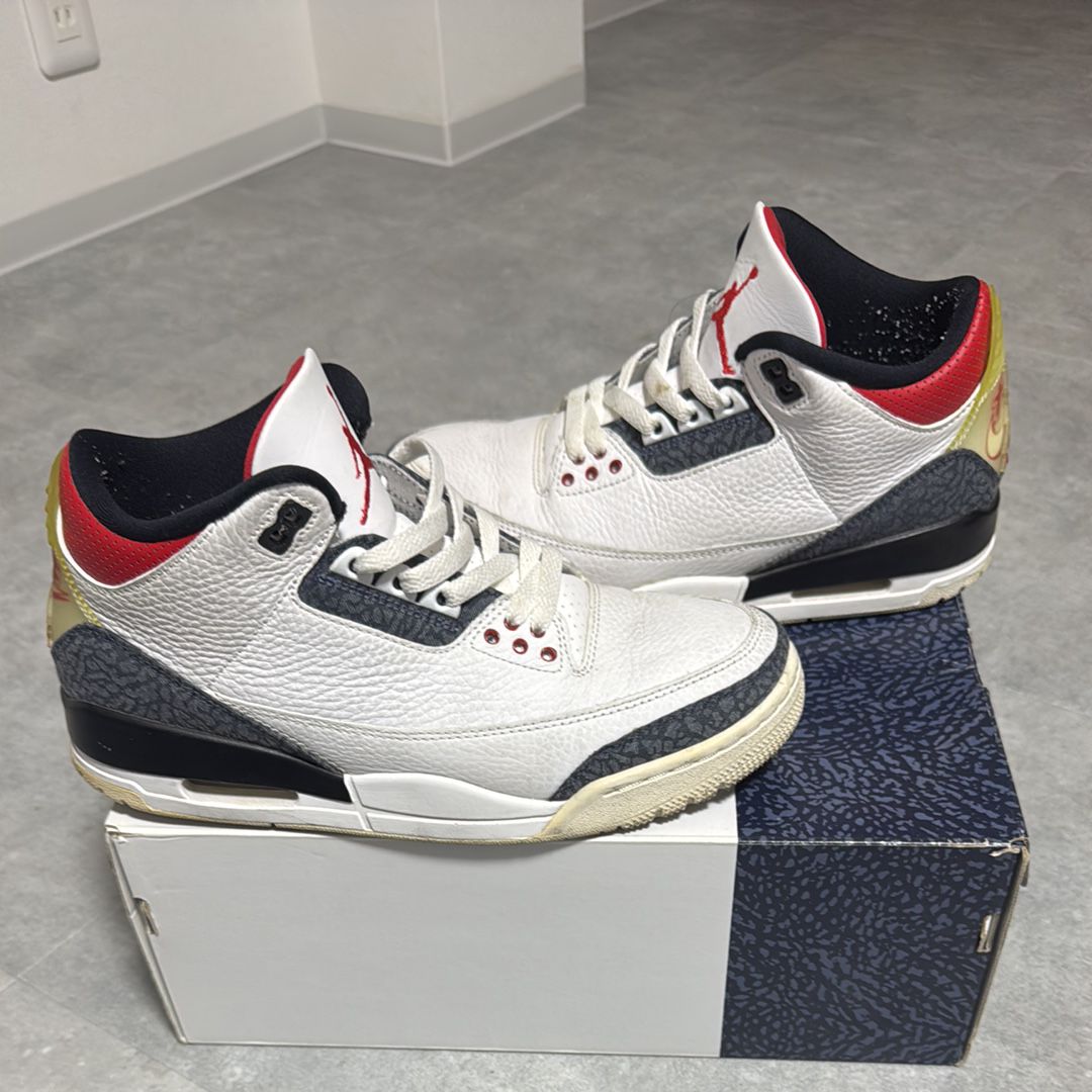 Nike Air Jordan 3 Retro SE-T CO JP "Fire Red Denim"