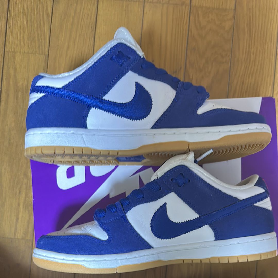 Nike SB Dunk Low "Los Angeles Dodgers/Deep Royal Blue"