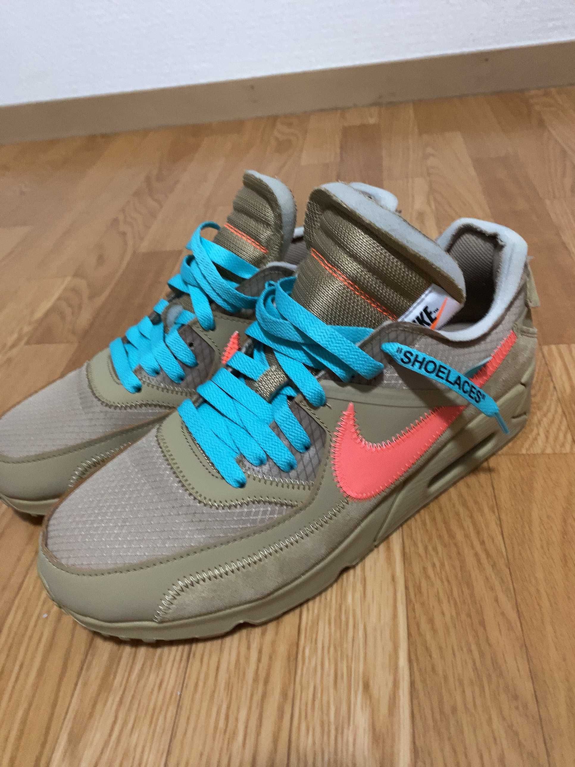 Off-White × Nike Air Max 90 "Desert Ore"