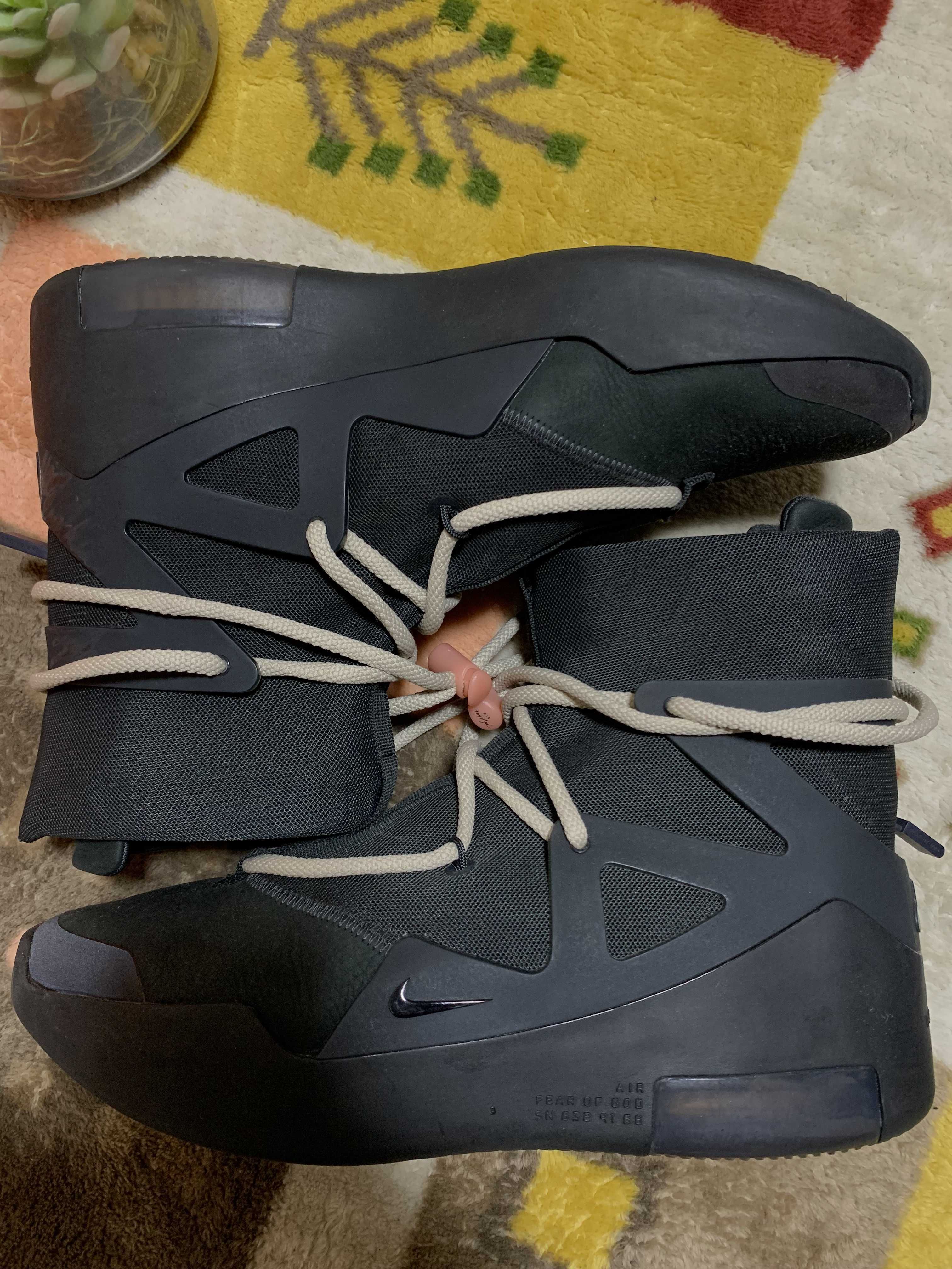 Fear Of God × Nike Air 1 "Triple Black"