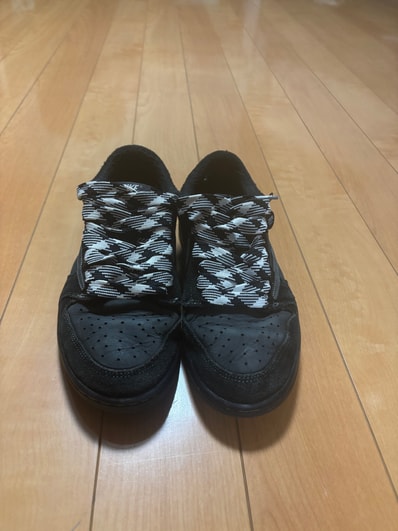 Travis Scott × Nike Air Jordan 1 Low OG SP "Black Phantom"