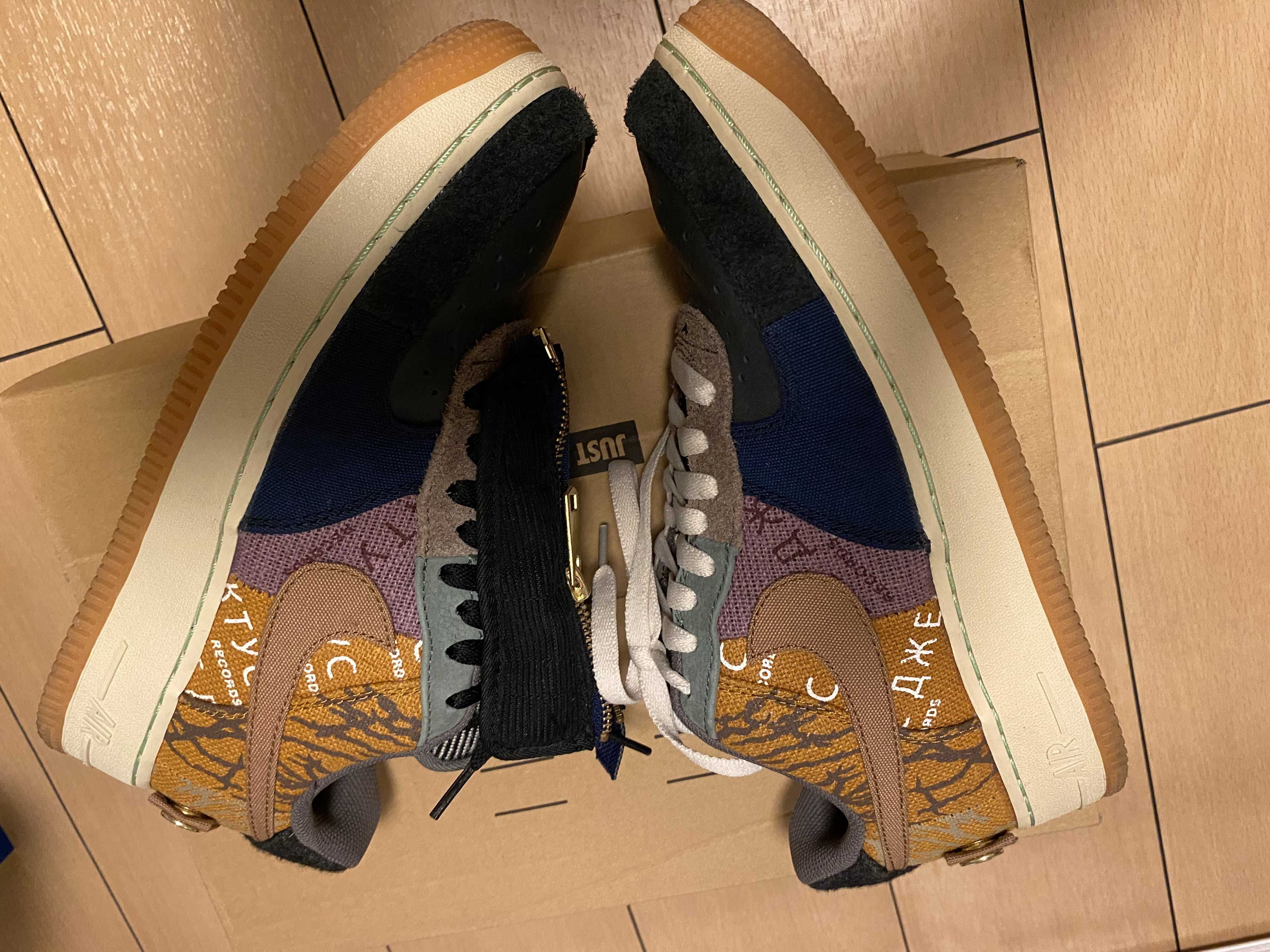 Travis Scott × Nike Air Force 1 Low Cactus Jack "Multi Color"