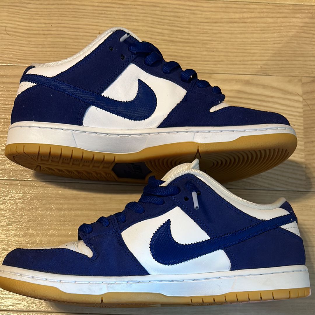 Nike SB Dunk Low "Los Angeles Dodgers/Deep Royal Blue"