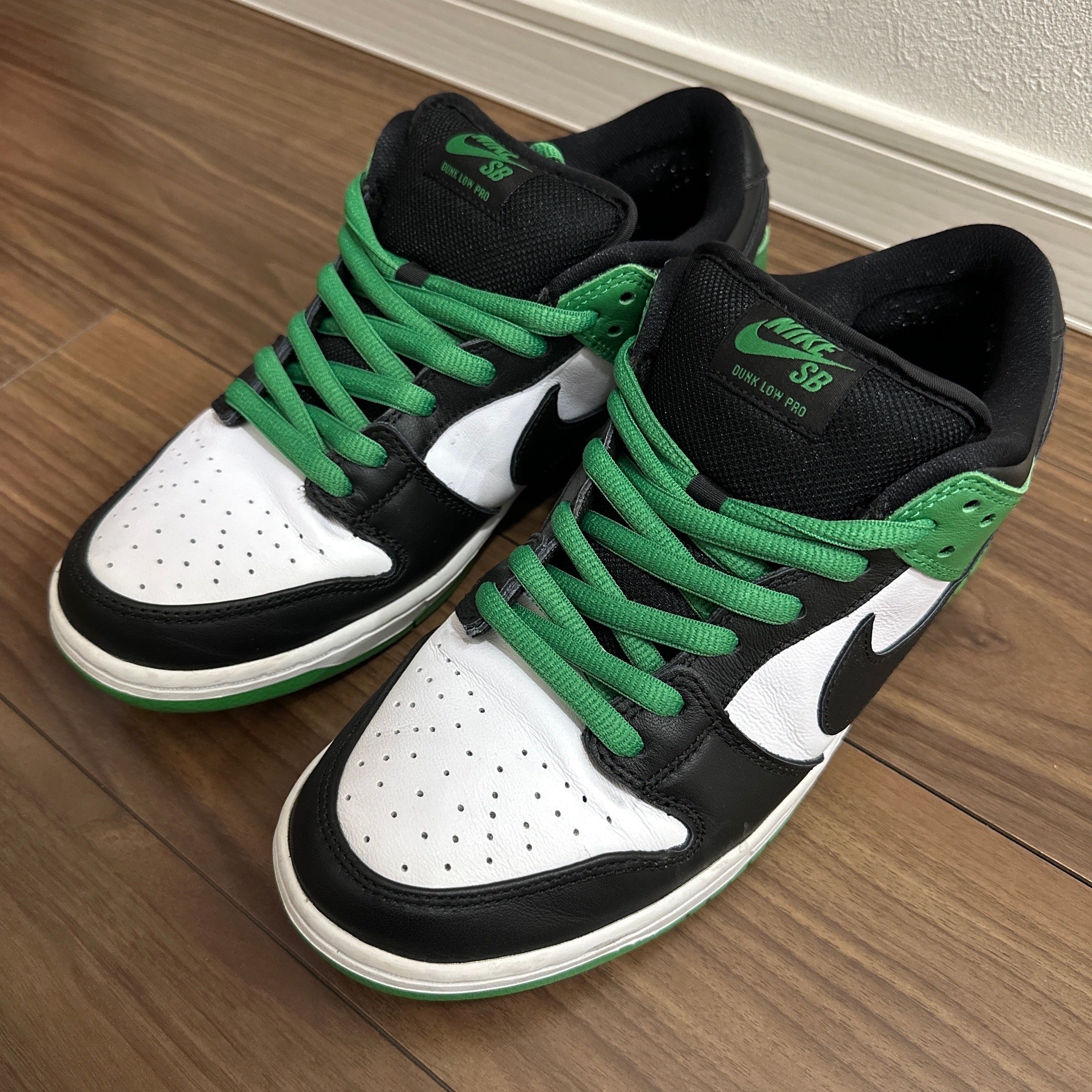 Nike SB Dunk Low Pro "Black and Classic Green"