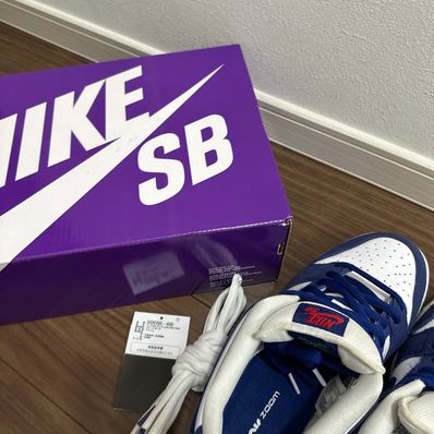 Nike SB Dunk Low "Los Angeles Dodgers/Deep Royal Blue"
