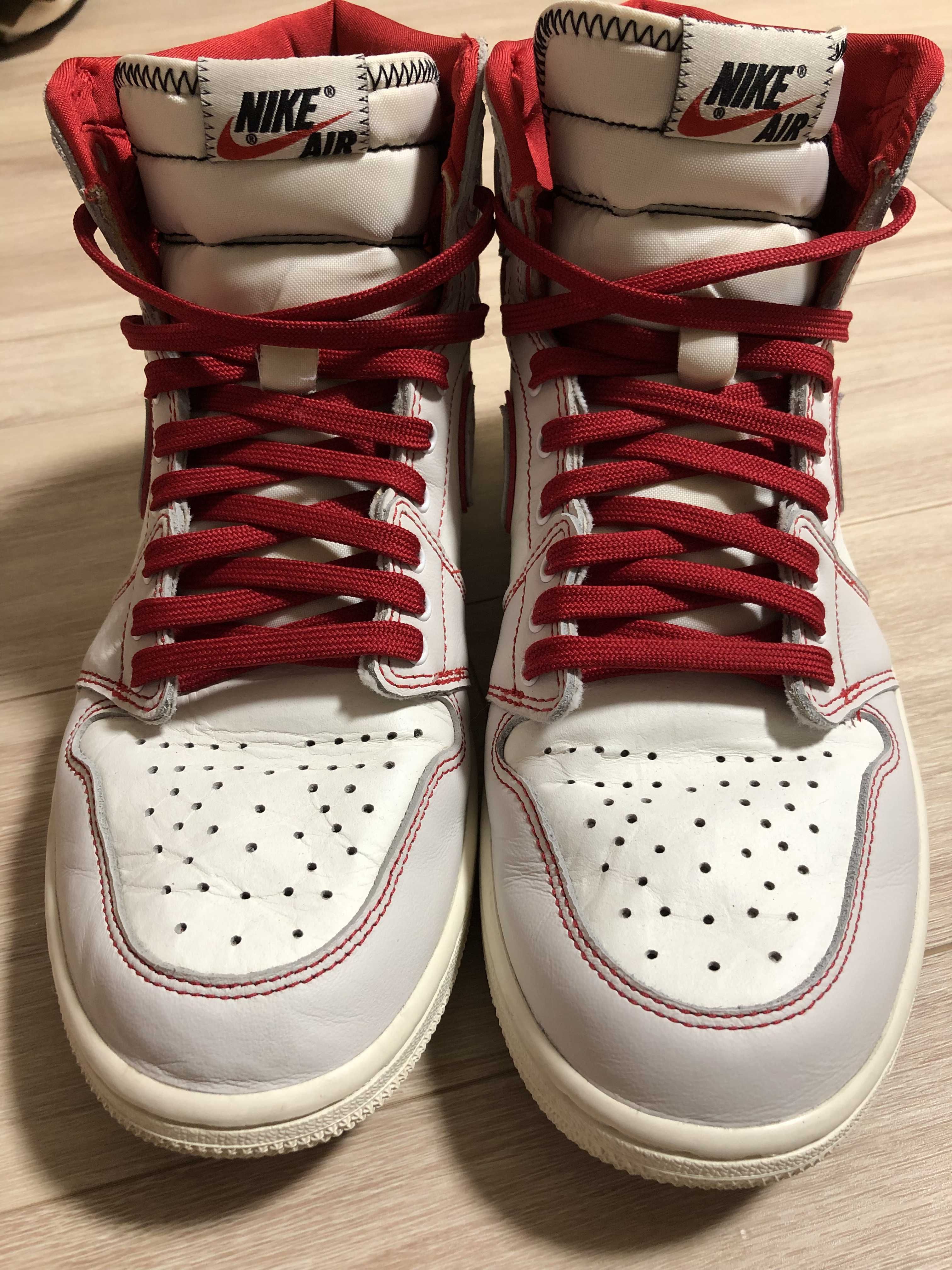 Nike Air Jordan 1 Retro High OG "Sail/University Red"     