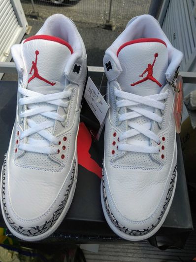 Nike Air Jordan 3 Retro White Cement '88 "Dunk Contest" (2013)