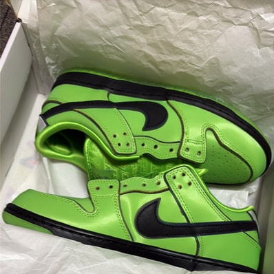 The Powerpuff Girls × Nike SB Dunk Low Pro QS "Buttercup"