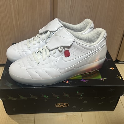 Jacquemus × Nike Cryoshot Tiempo R10 "World Cup/France/White"