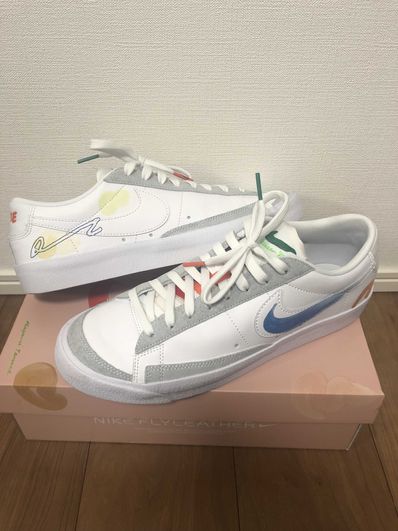 Mayumi Yamase × Nike Blazer Low ’77 Flyleather "White"