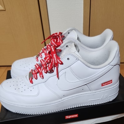 Supreme × Nike Air Force 1 Low "White"