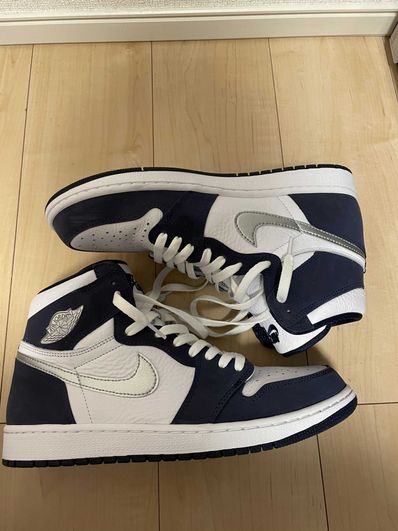 Nike Air Jordan 1 High OG CO.JP "White/Midnight Navy" (2020)(ブリーフケースなし)