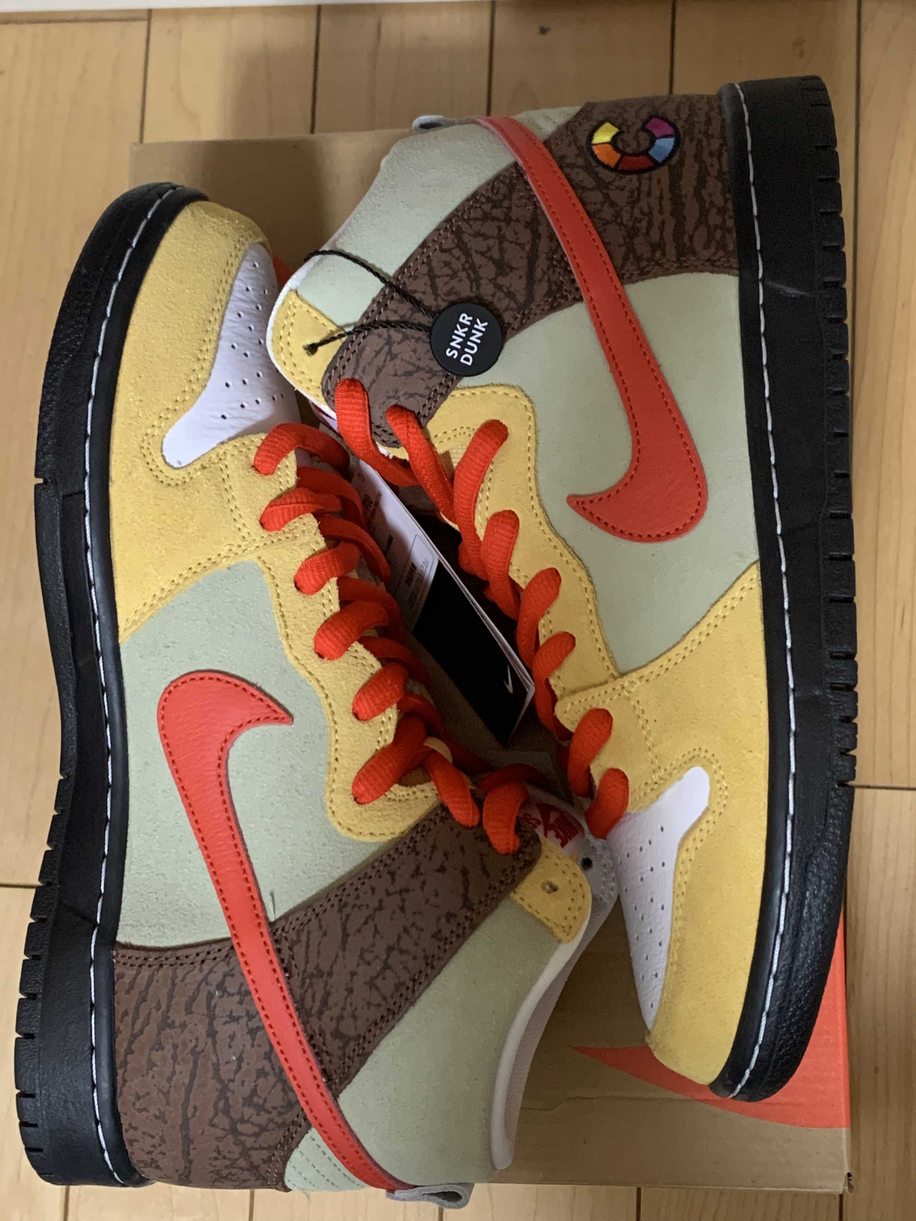 Color Skates x Nike SB Dunk High "Kebab And Destroy"