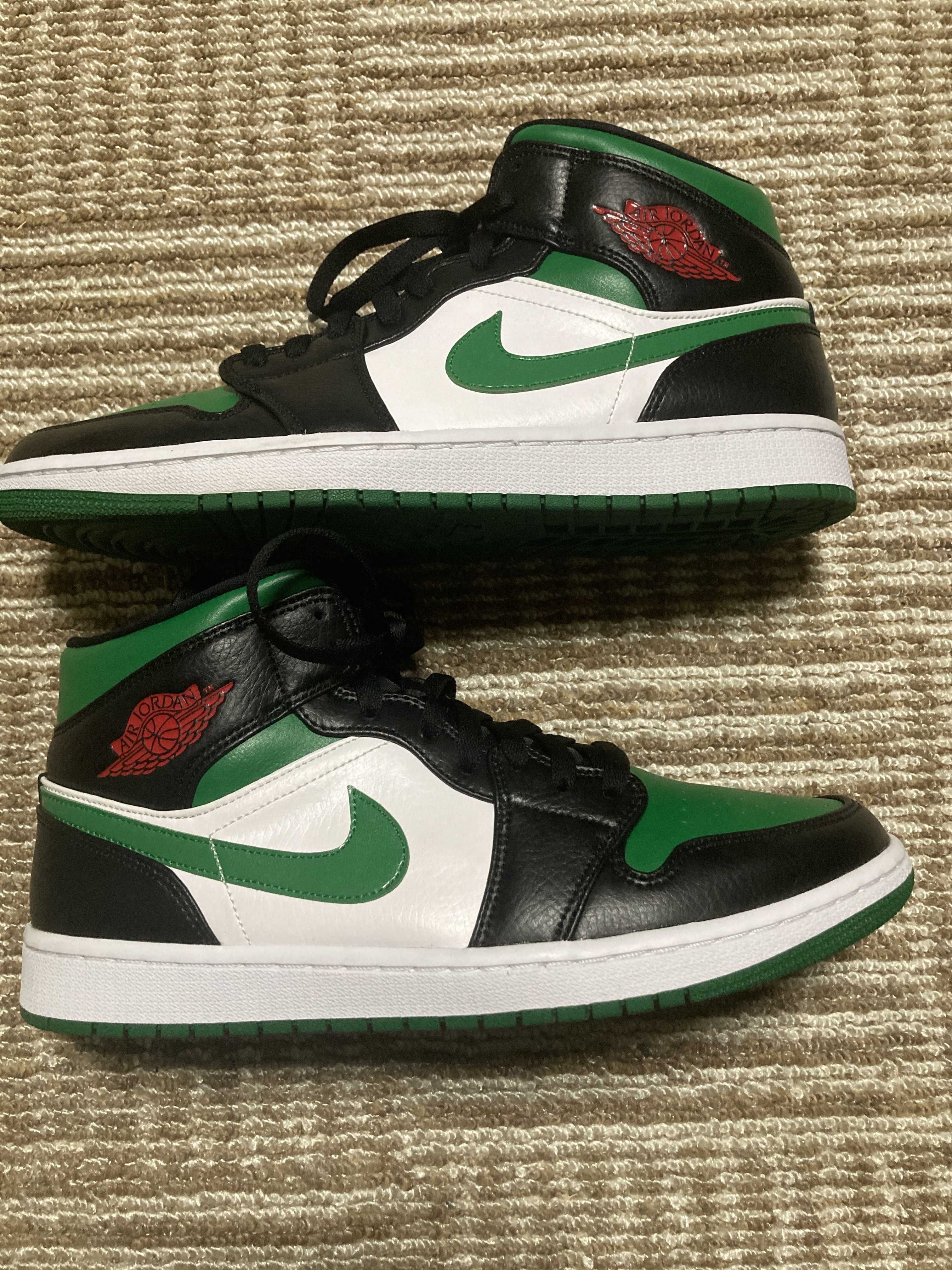 NIKE AIR JORDAN 1 MID "PINE GREEN"