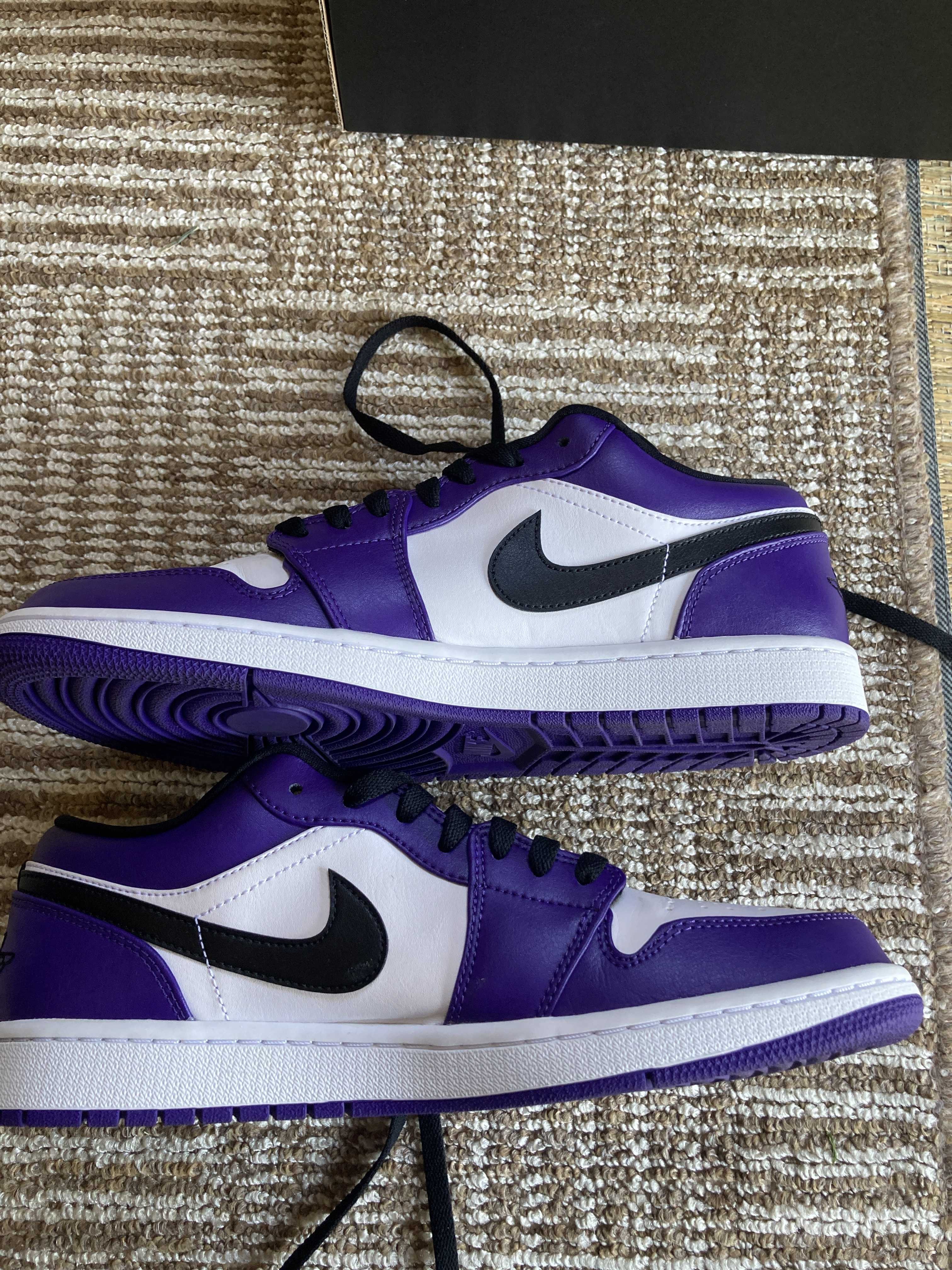 NIKE AIR JORDAN 1 LOW "COURT PURPLE"