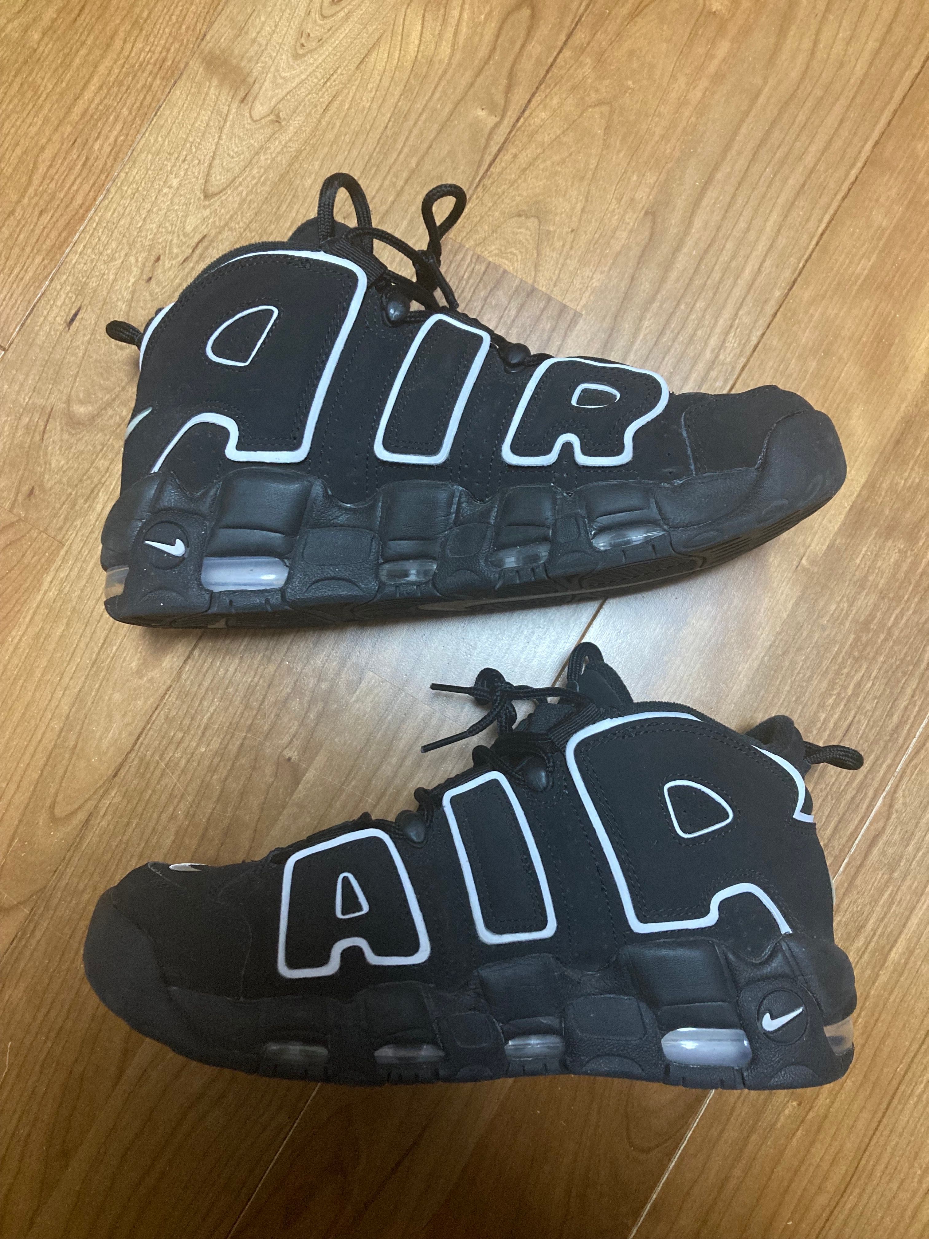 Nike Air More Uptempo "Black/White"(2020)