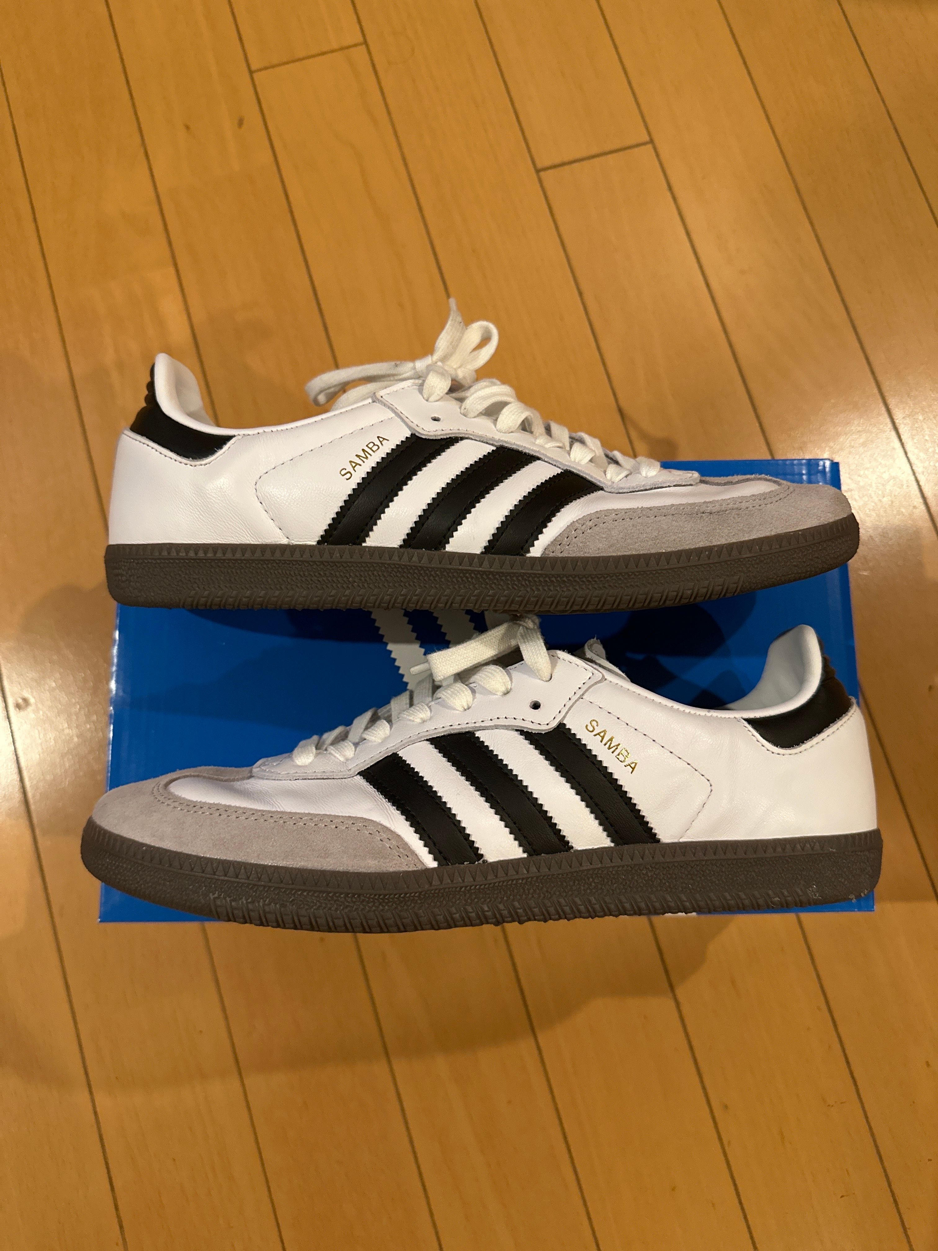 adidas Samba OG "Cloud White/Core Black/Clear Granite"