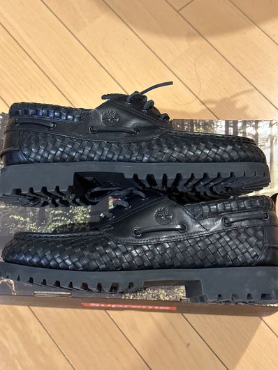 Timberland × Supreme Woven 3-Eye Lug Shoe