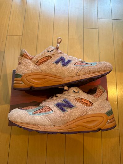 Salehe Bembury × New Balance 990V2 Sand Be The Time "Terra Cotta"