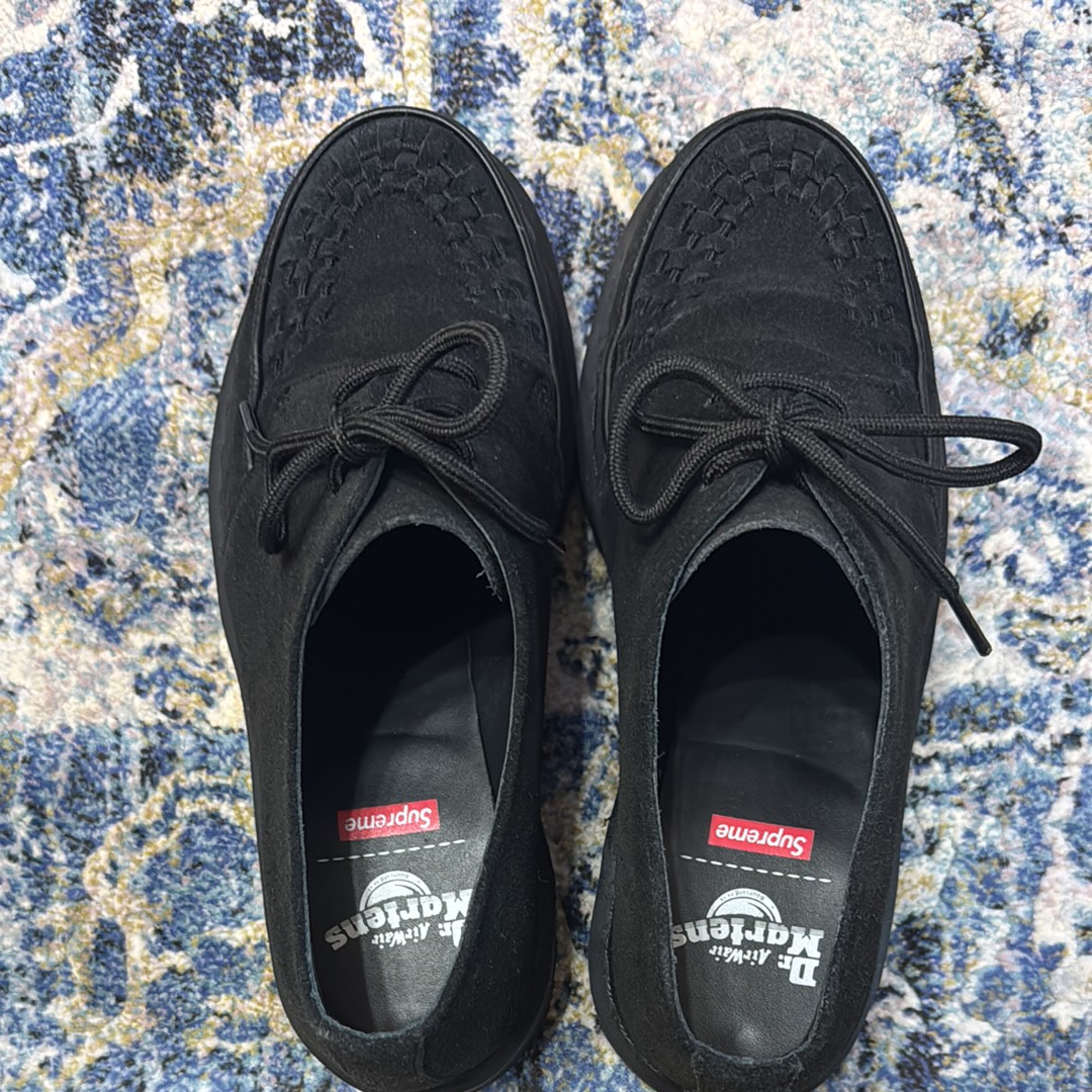 Supreme × Dr.Martens Ramsey Creeper "Black"