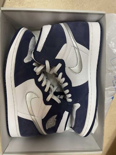 Nike Air Jordan 1 High OG CO.JP "White/Midnight Navy" (2020)(ブリーフケースなし)