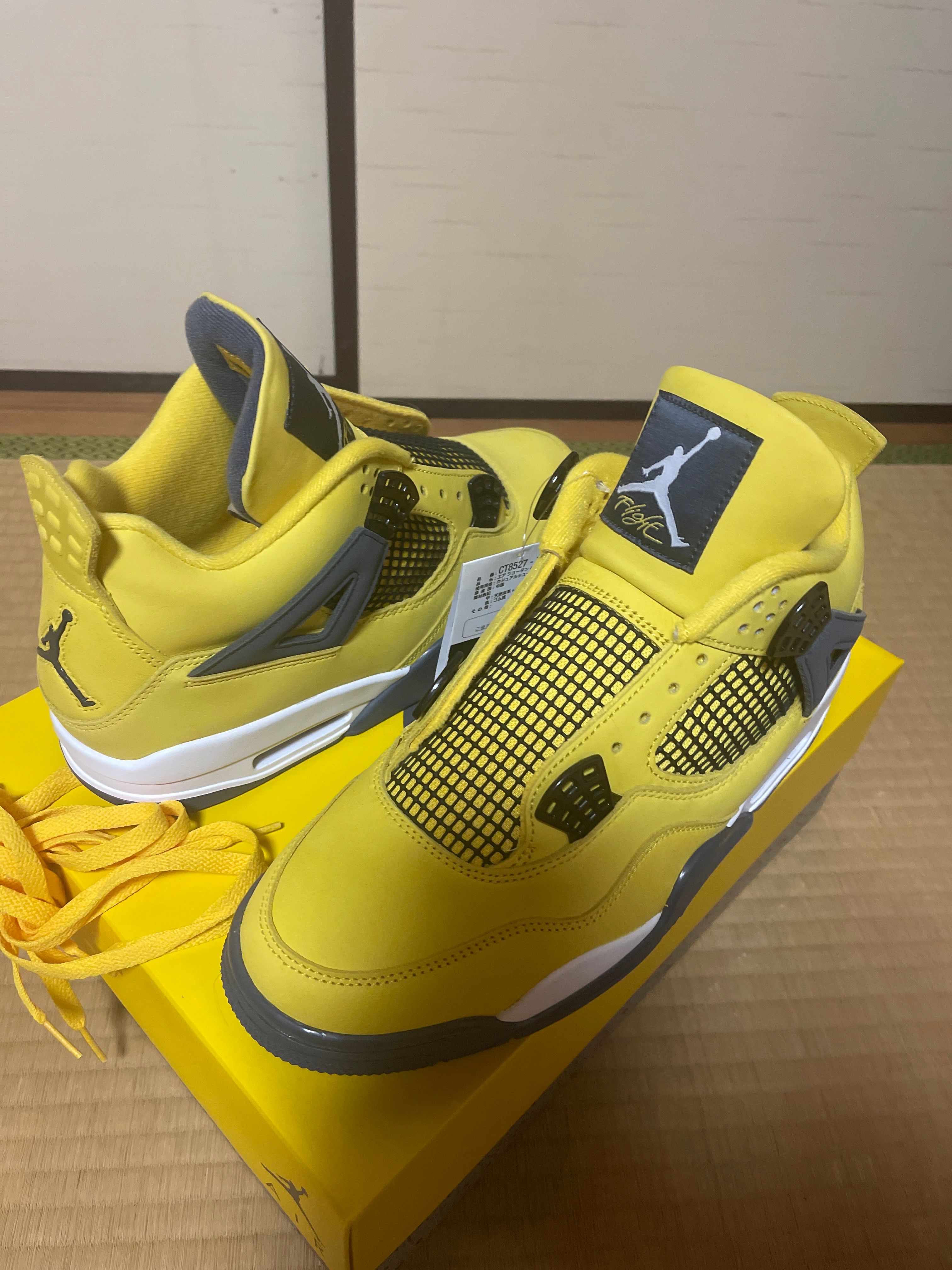 Nike Air Jordan 4 "Tour Yellow"
