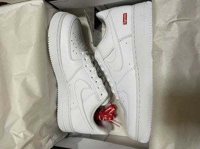 Supreme × Nike Air Force 1 Low "White"